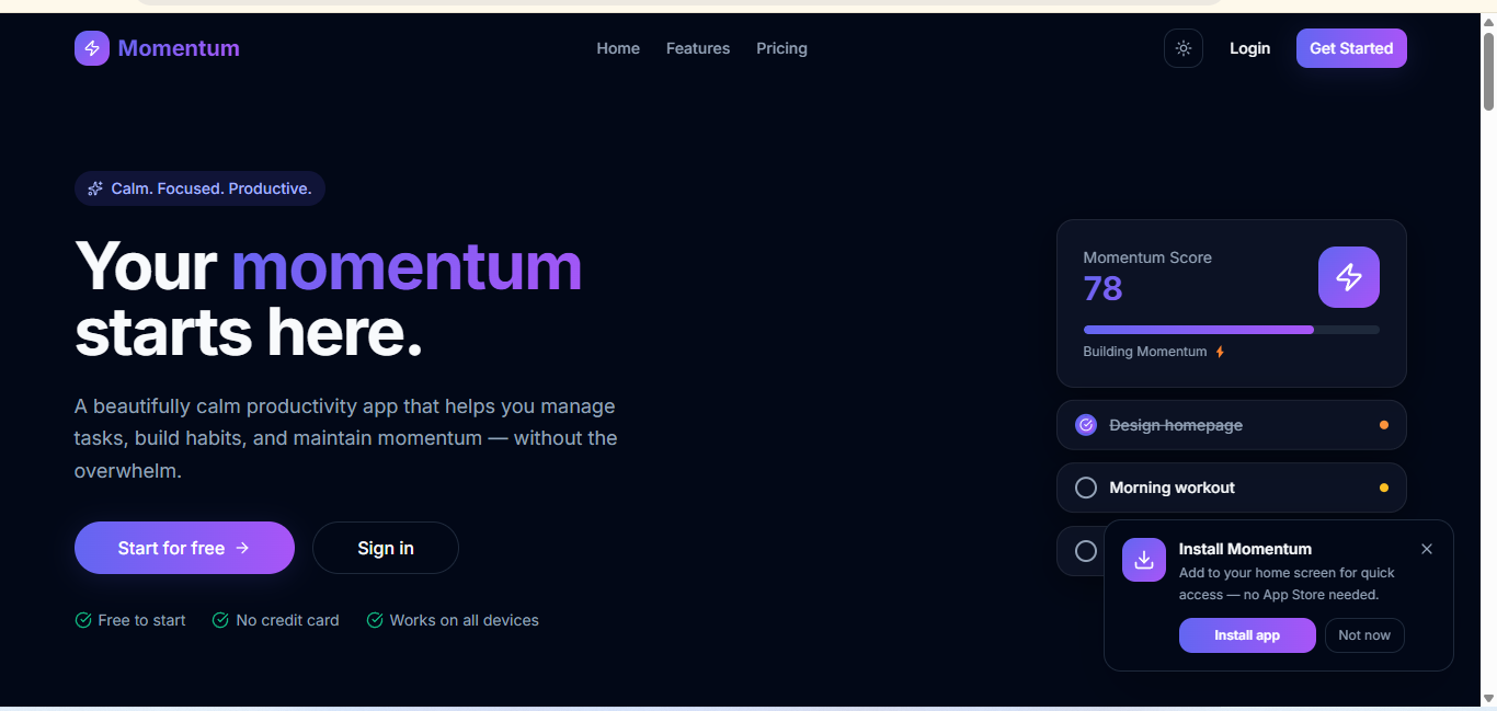 Momentum